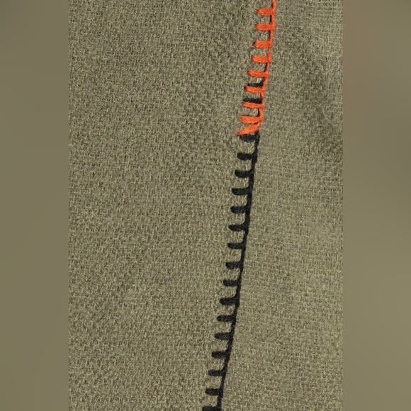 Free People Sage Green Common Thread Blanket Wrap Scarf - Picture 4 of 4